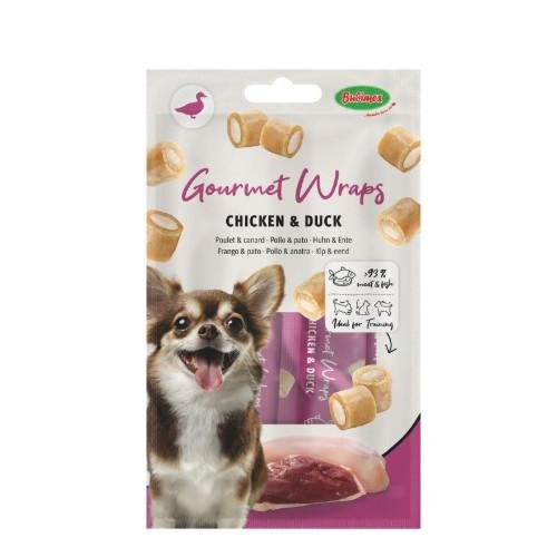 Friandise moelleuse Gourmet wraps pour chien