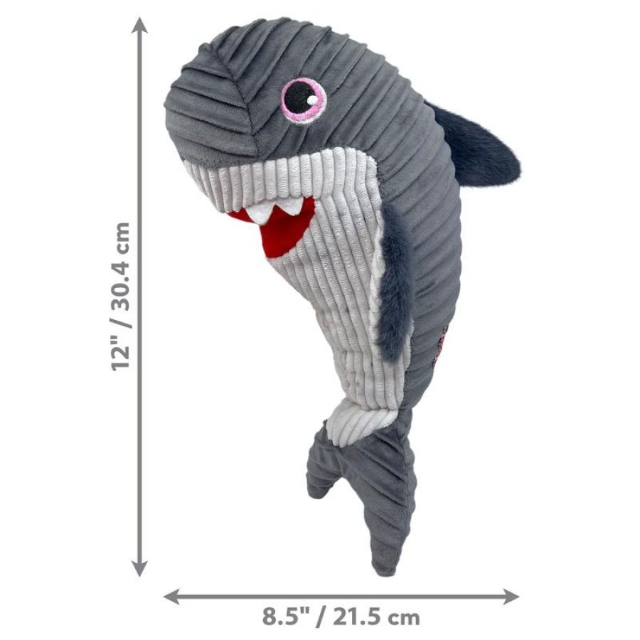 Peluche KONG cuteseas rufflez shark M/L