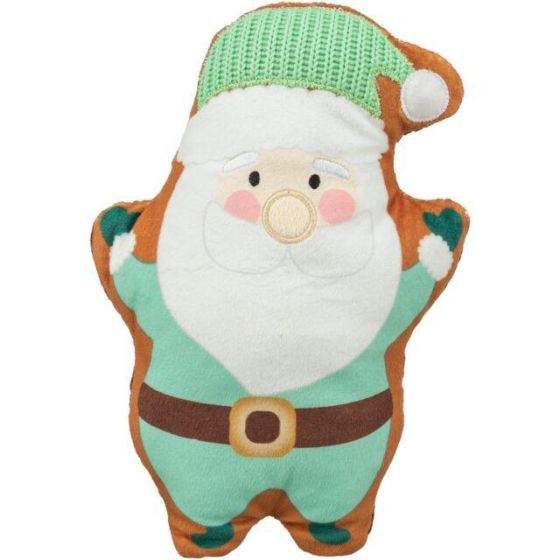 Peluche de Noël pour Chien Silencieuse - Père Noël