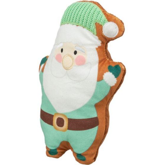 Peluche de Noël pour Chien Silencieuse - Père Noël