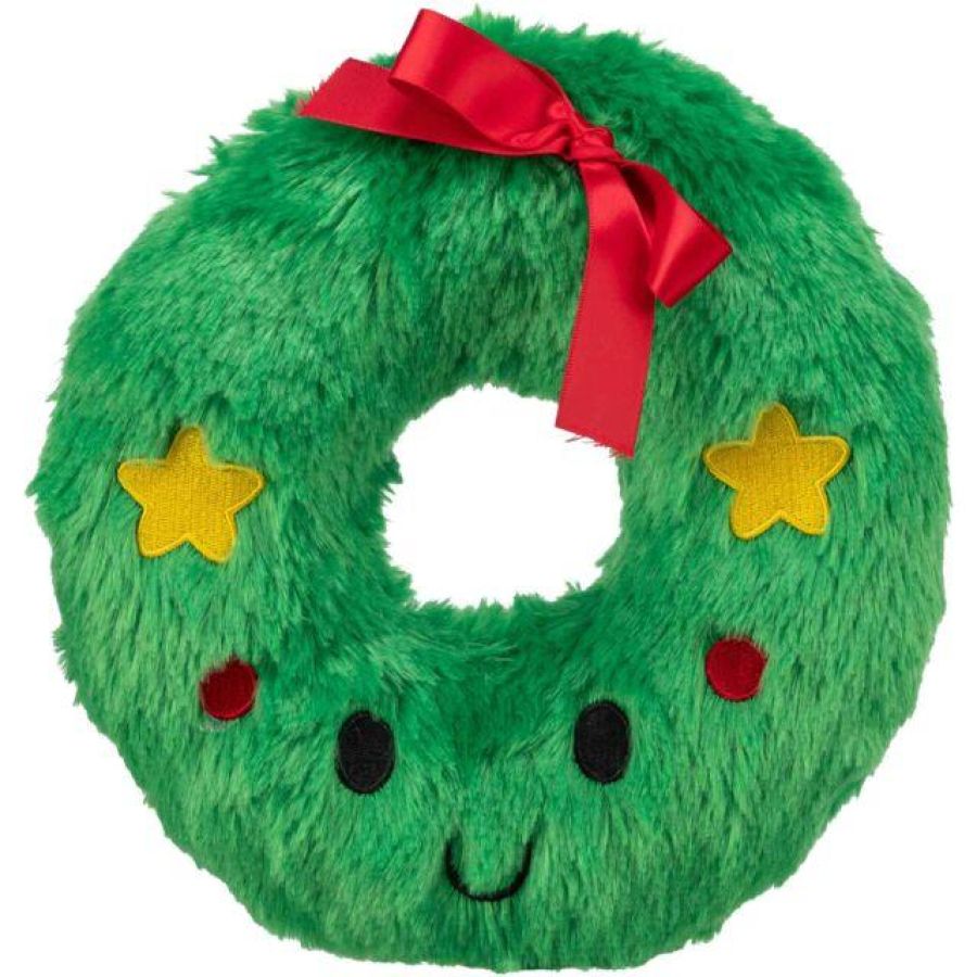 Jouet de Noël pour Chien - Couronne de Noël en Peluche
