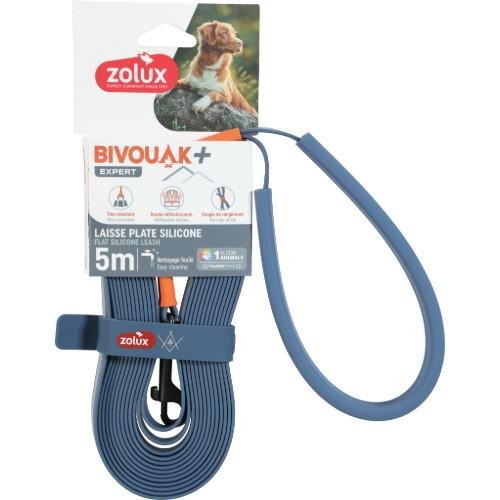 Longe plate en silicone avec bande réfléchissante Bivouak