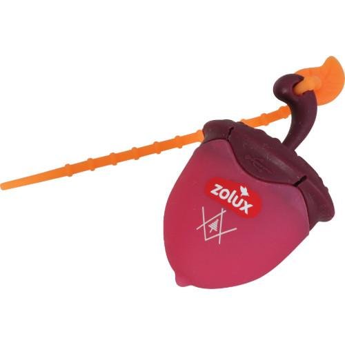 Pendentif Flasher forme Noisette USB Bivouak pour Chien
