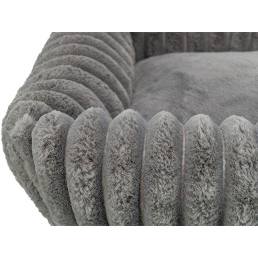 Lit pour chien :  peluche douce, velours Lonni