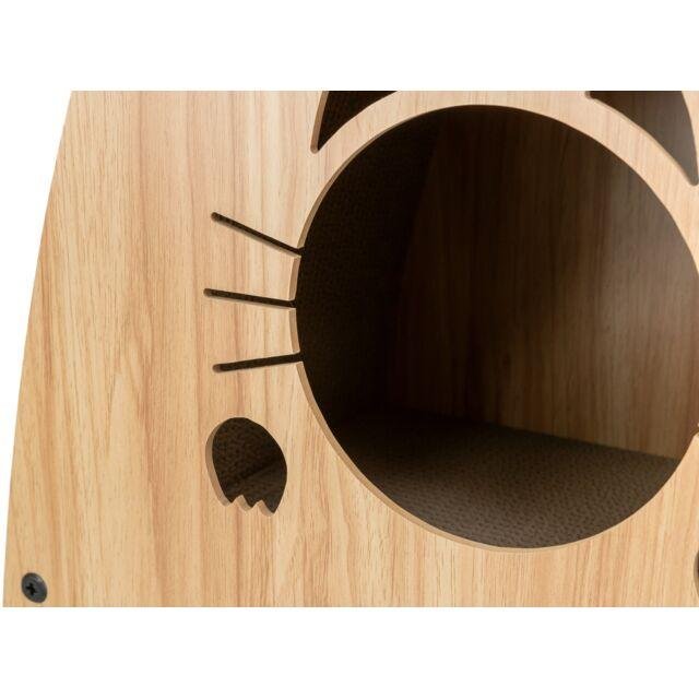 Maison Grattoir pour Chat avec Herbe à Chat