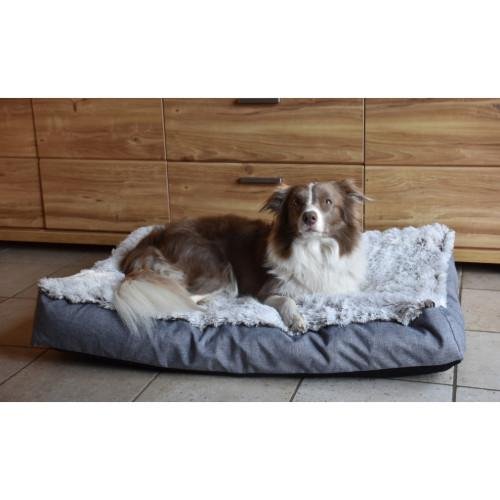 Matelas anti-stress pour chien, apaisant Poilu BEIGE