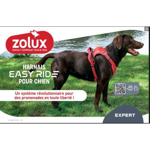 Harnais Easy Ride avec laisse enrouleur intégrée, innovation 2025
