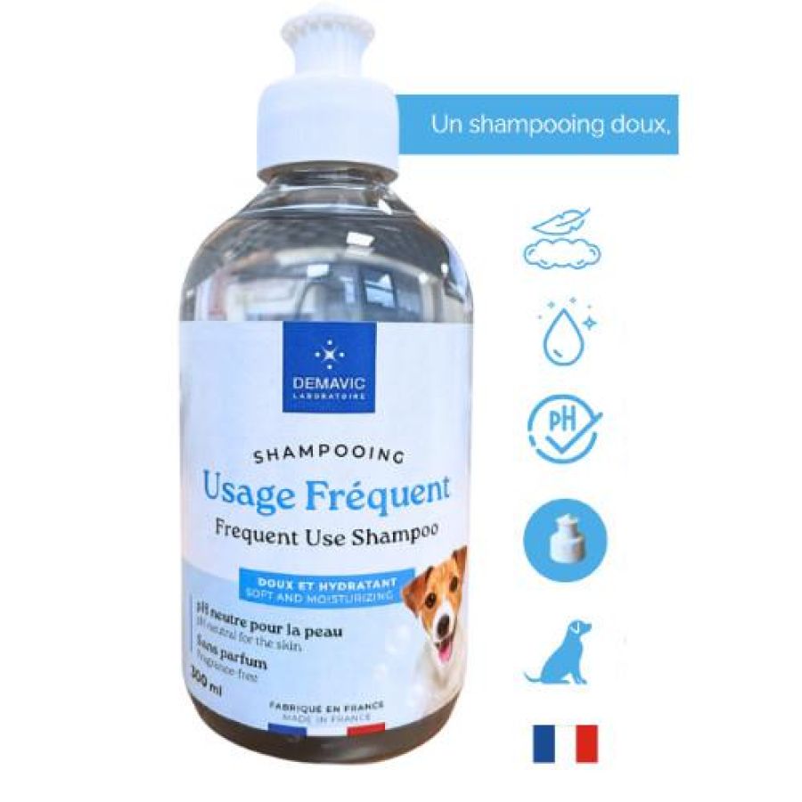 Shampoing pour chien : hypoallergénique, doux et sans parfum