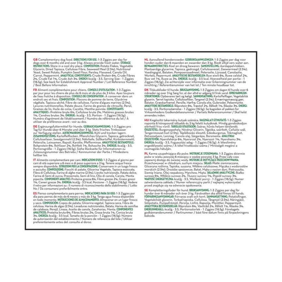 Bâtonnets à mâcher KONG enhanced Ziggies