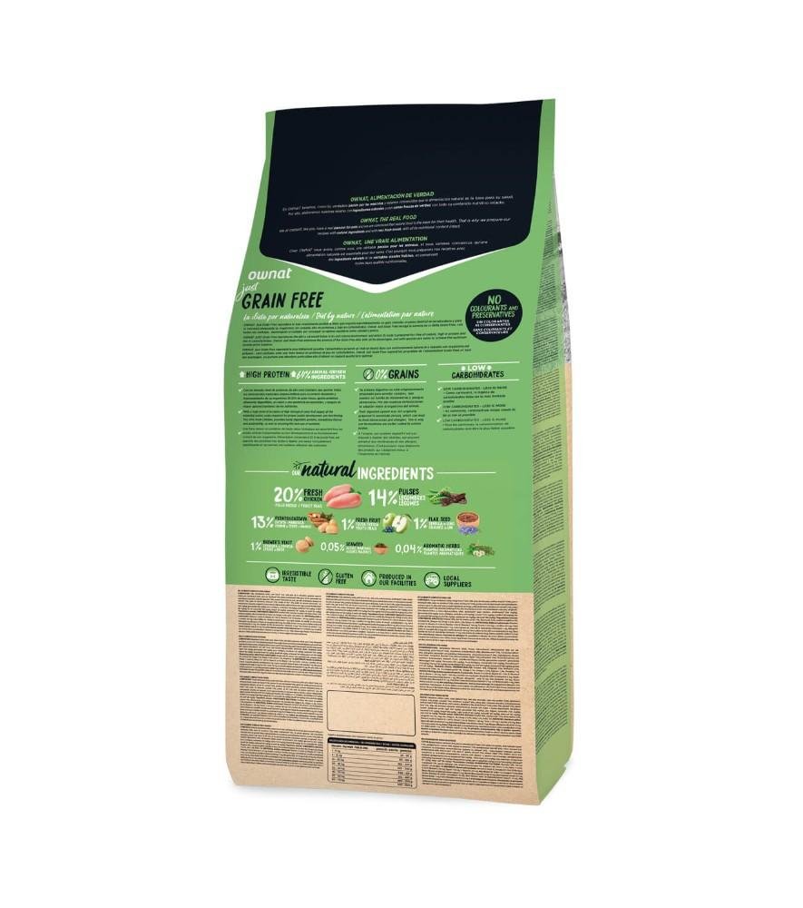 Croquettes just grain free light pour chien stérilisé ou en surpoids