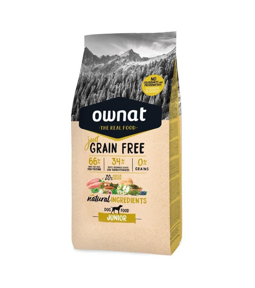 Croquettes Just Grain Free Junior Sans Céréales pour Chiots