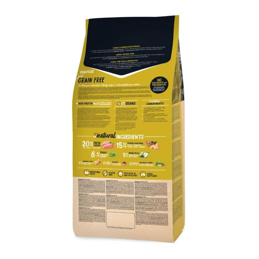 Croquettes Just Grain Free Junior Sans Céréales pour Chiots