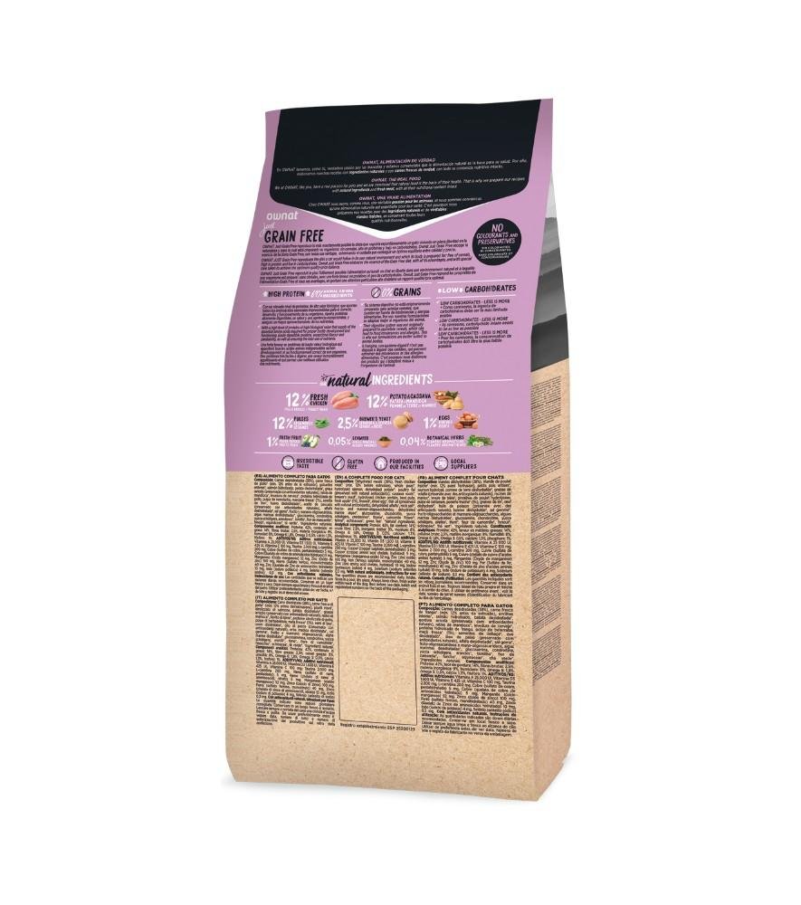 Croquettes just Sans Céréales pour Chat Stérilisé