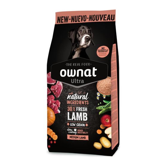 Croquettes Ultra Medium Agneau & Riz pour Chien