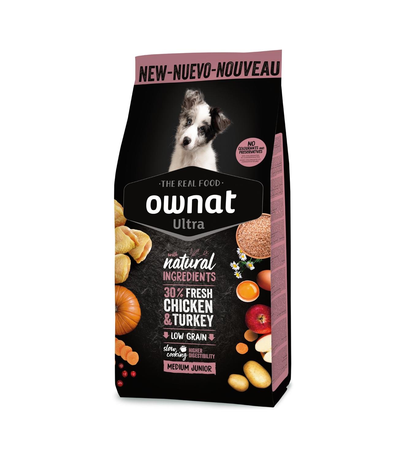 Croquettes Ultra Medium Junior pour chiot de taille moyenne