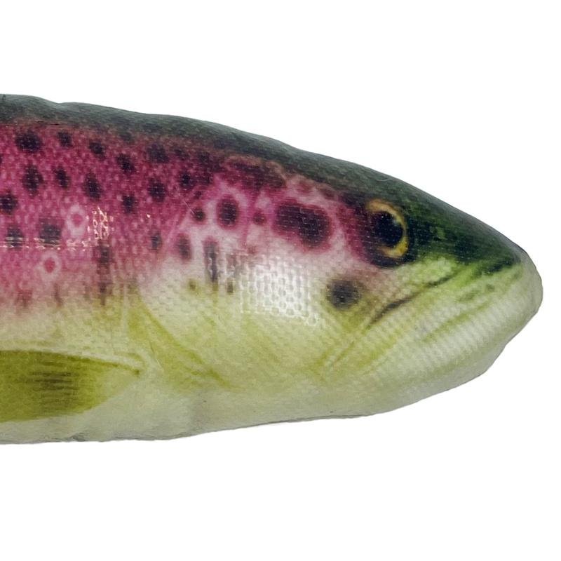 Jouet KONG Wild Shieldz Trout Medium Flottant et Résistant pour Chien