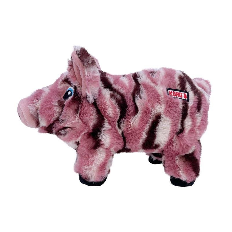 Peluche KONG Low Stuff Cochon Rayée
