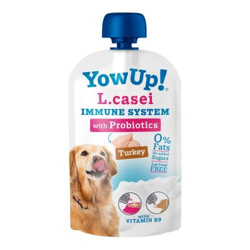 Yaourt L. casei à la dinde, système immunitaire & Probiotiques pour chien