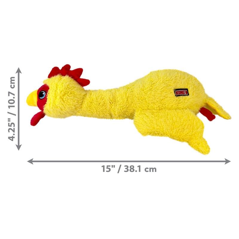 Peluche KONG Scruffs Poulet M/L