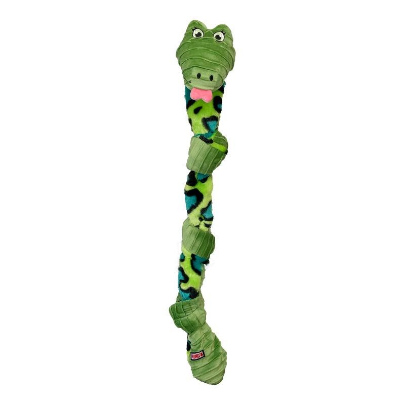 Jouet KONG Knots Snake Md/Lg – Résistant & Couineur