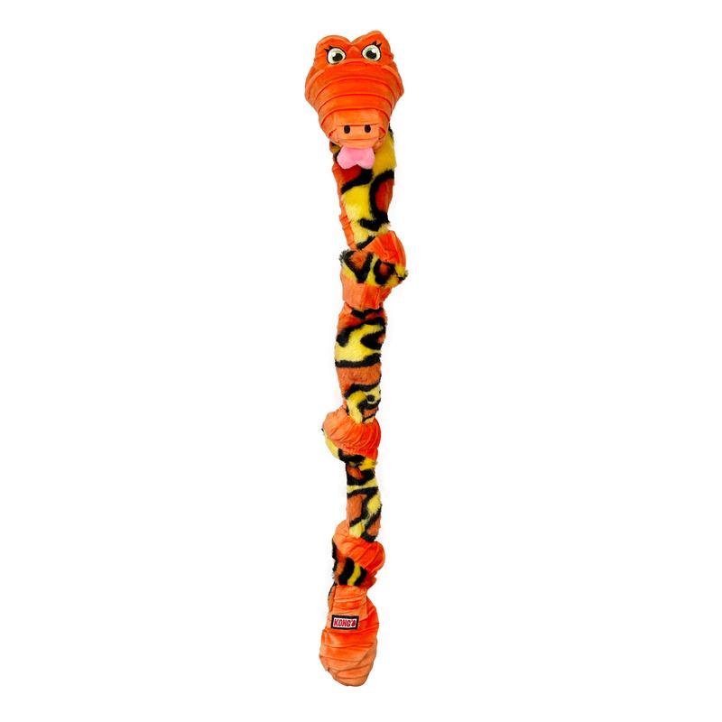 Jouet KONG Knots Snake Md/Lg – Résistant & Couineur