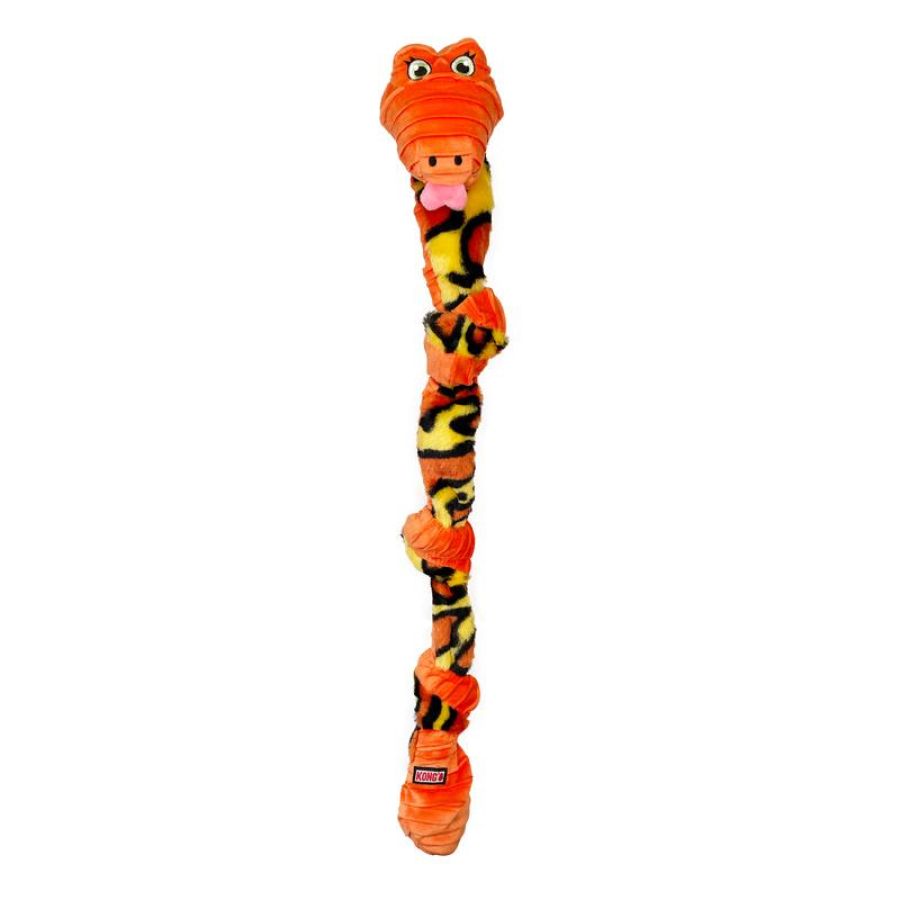 Jouet KONG Knots Snake Md/Lg – Résistant & Couineur