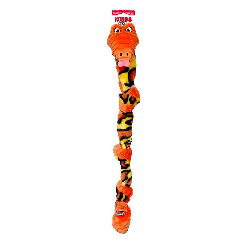 Jouet KONG Knots Snake Md/Lg – Résistant & Couineur