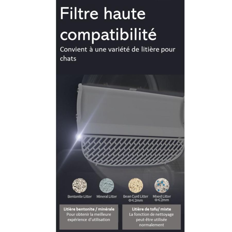 Maison de toilette automatique, Litière autonettoyante pour chat