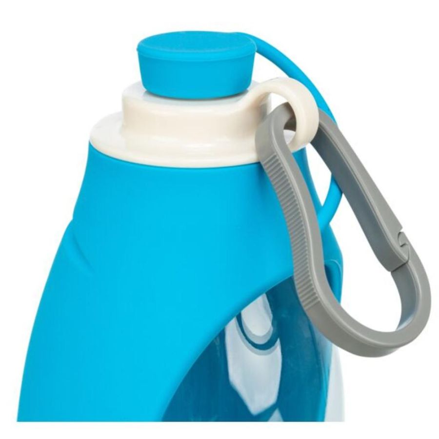 Gourde de voyage pour chien avec gamelle pliante