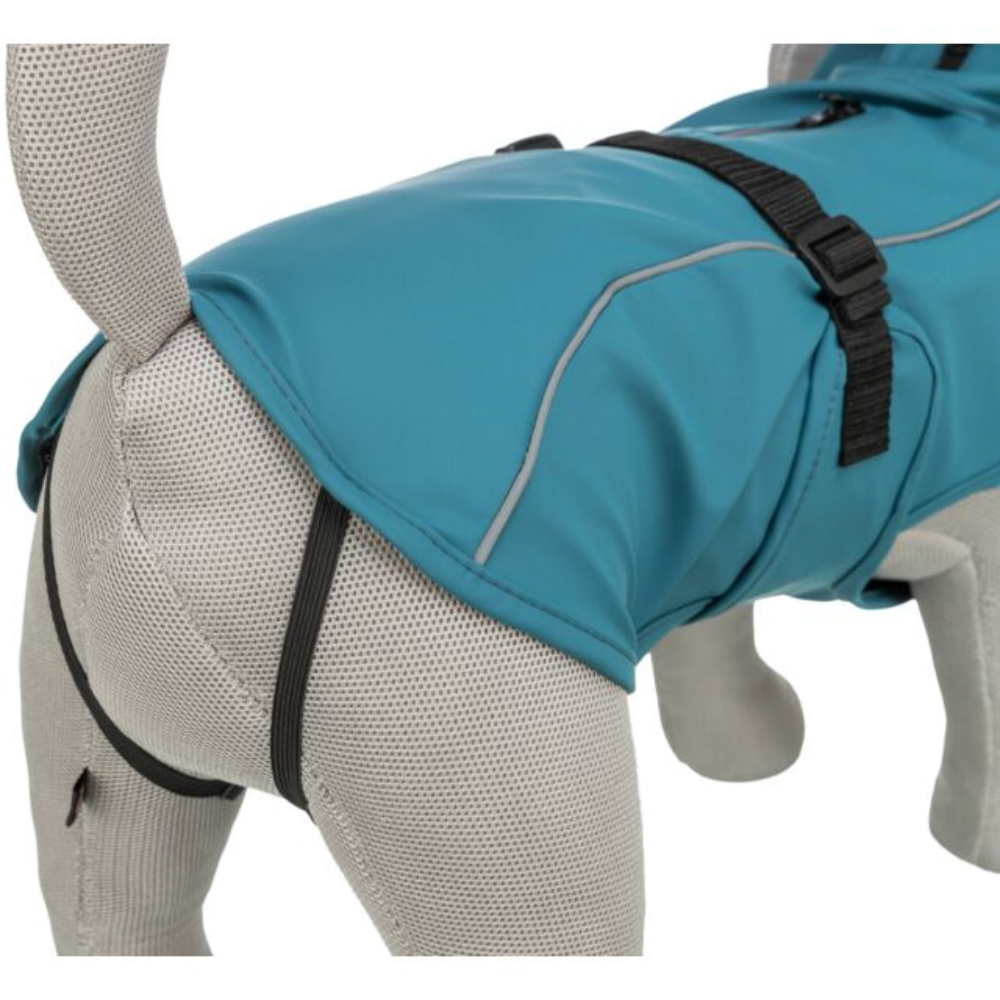 Manteau Imperméable pour chien Vimy Bleu canard