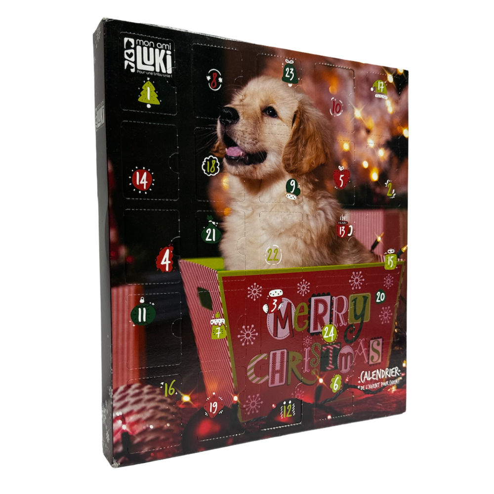 Calendrier de l’Avent pour chien Mon Ami Luki 2025