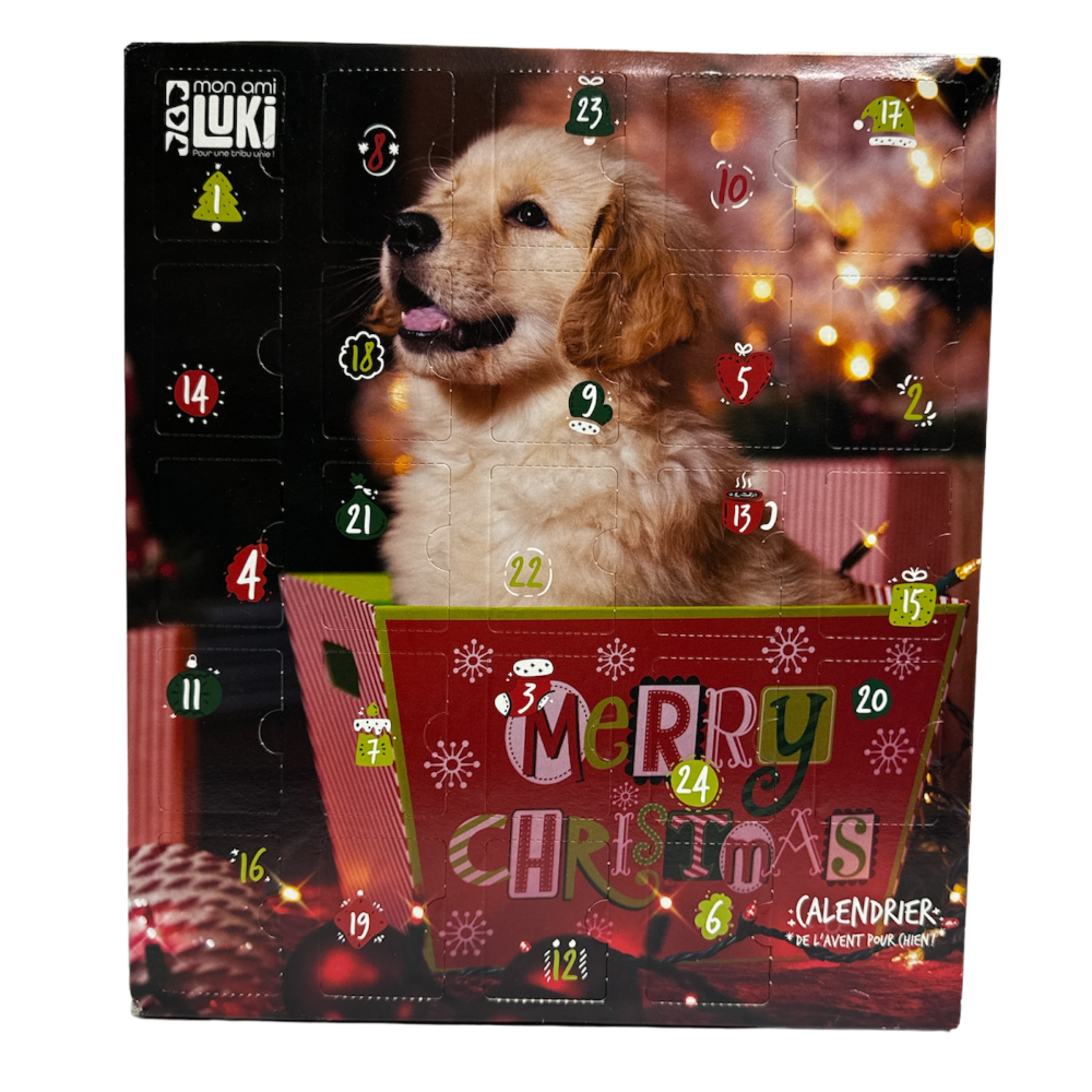 Calendrier de l’Avent pour chien Mon Ami Luki 2025