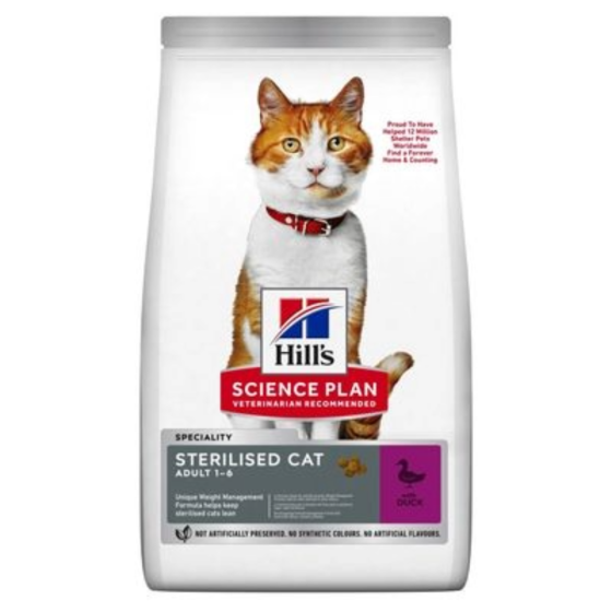 Croquettes chat stérilisé au Canard