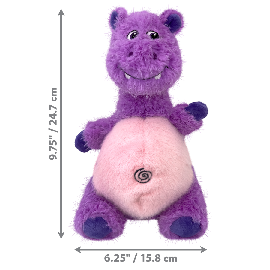 Peluche KONG Knots Belly Hippo M/L