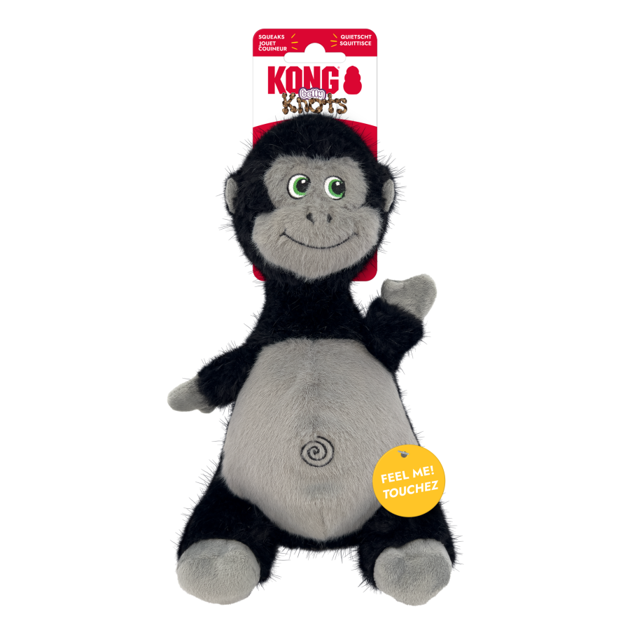 Peluche KONG Knots Belly gorille M/L
