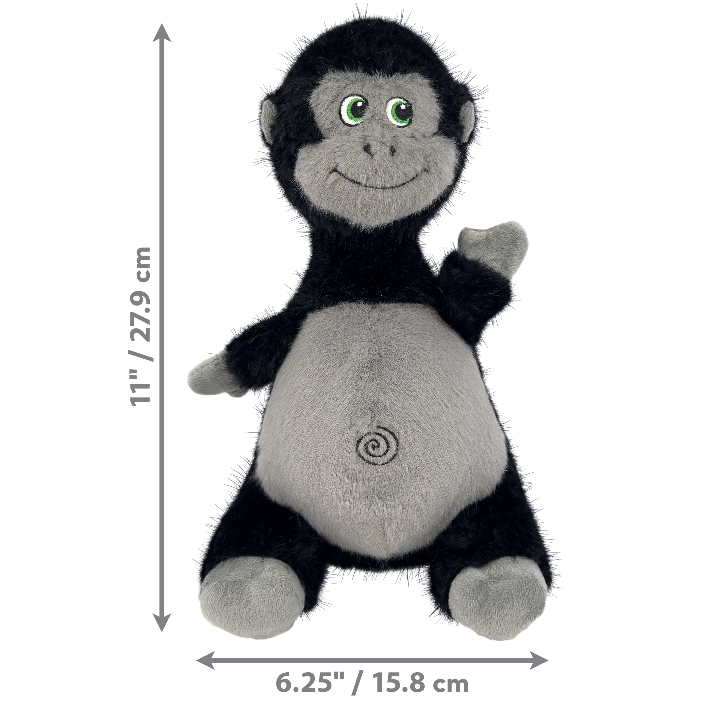 Peluche KONG Knots Belly gorille M/L