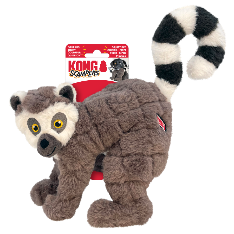 Peluche KONG Scampers Lémurien Medium