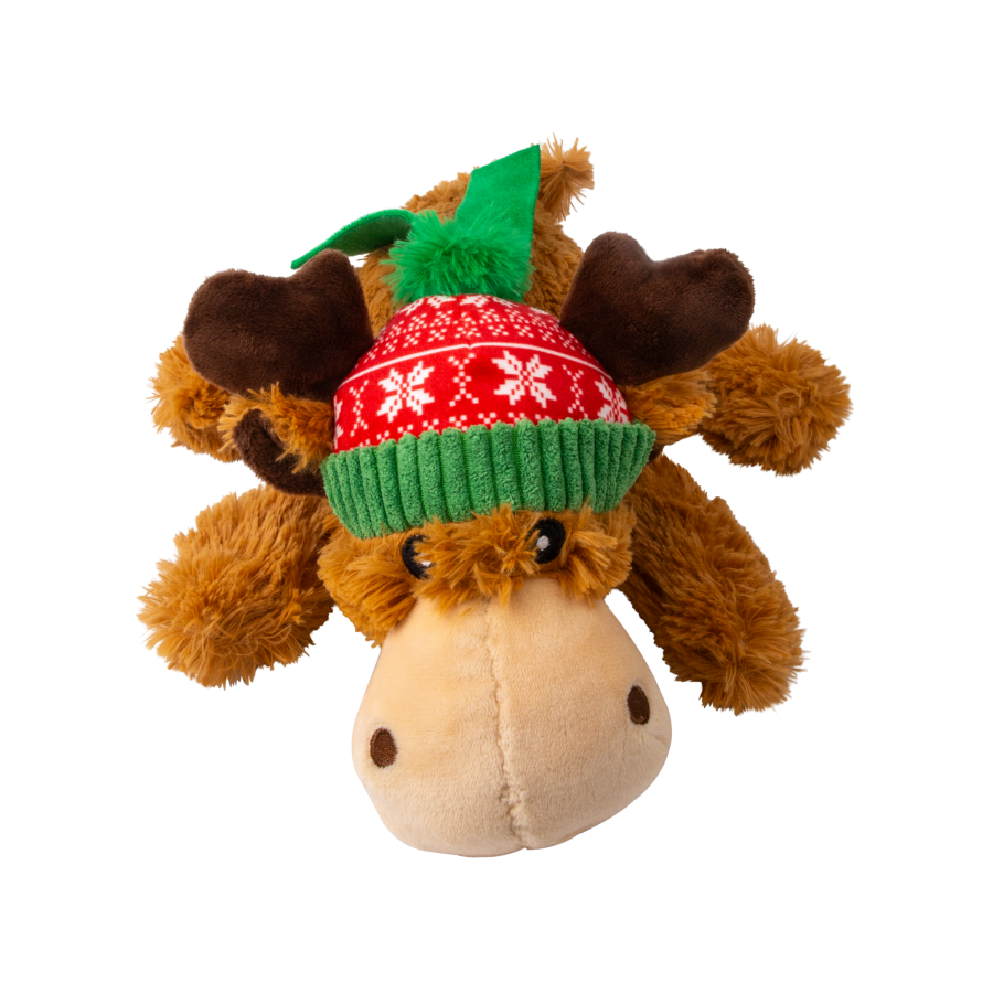 Peluche de Noël KONG Holiday Cozie Renne