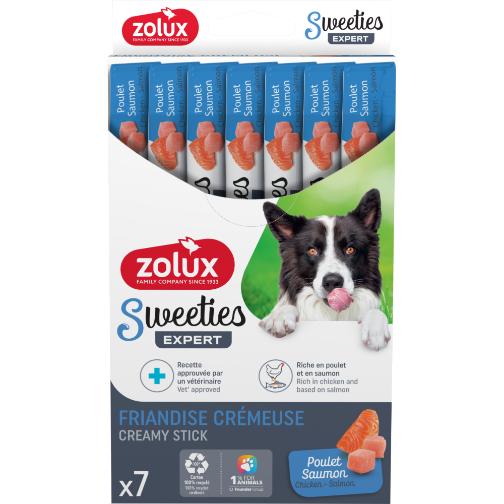 Friandise crémeuse Sweeties pour chien