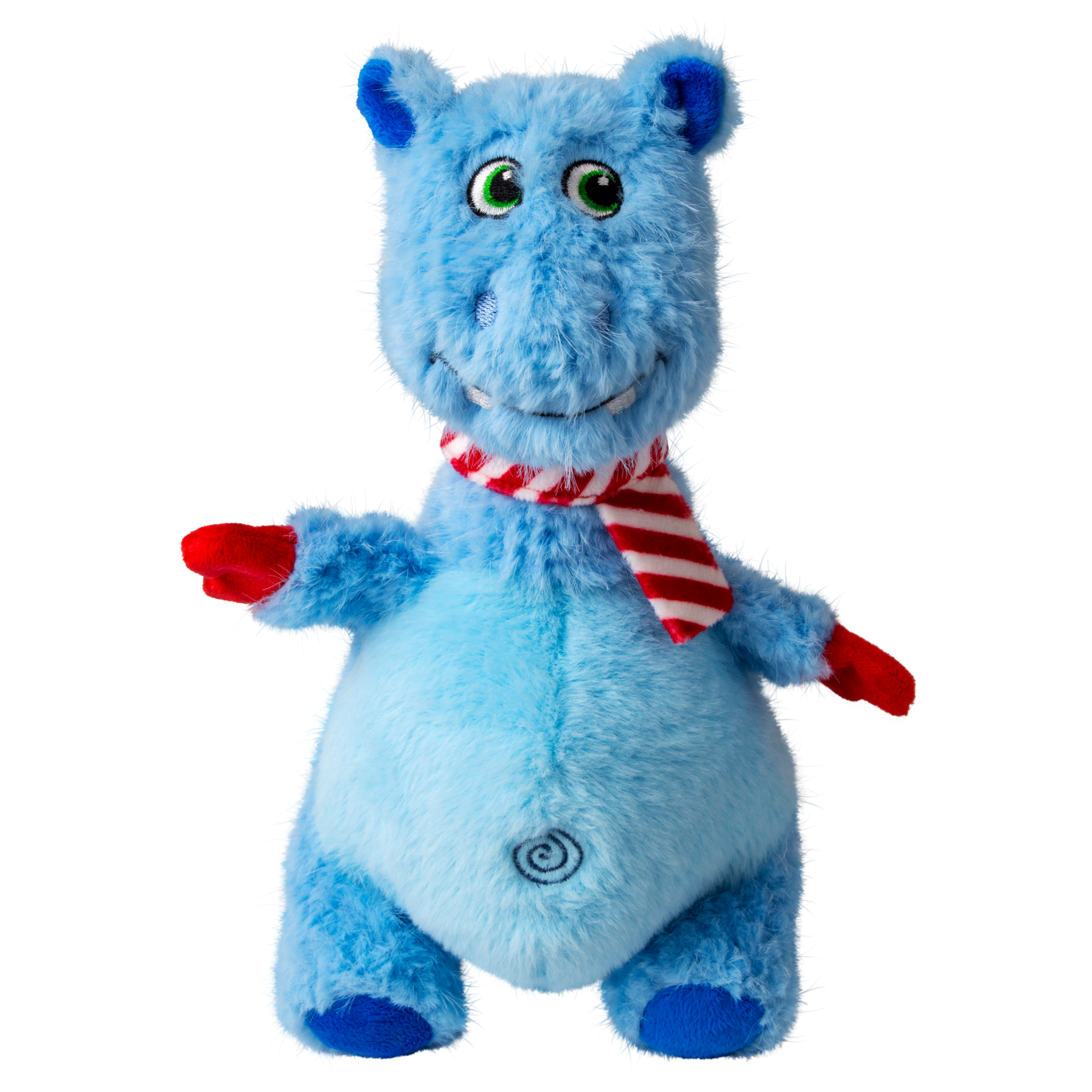 Peluche KONG Holiday Knots Belly Hippo