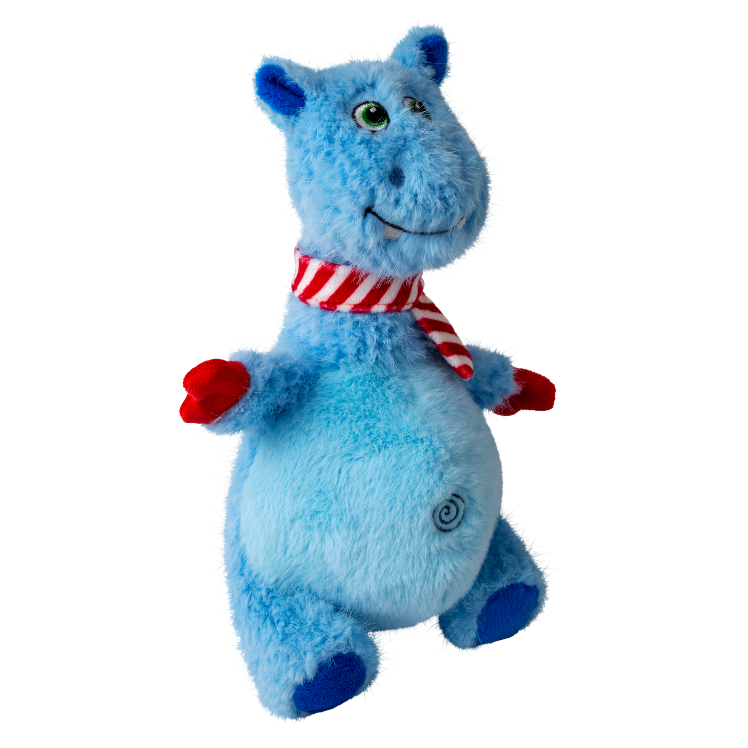 Peluche KONG Holiday Knots Belly Hippo
