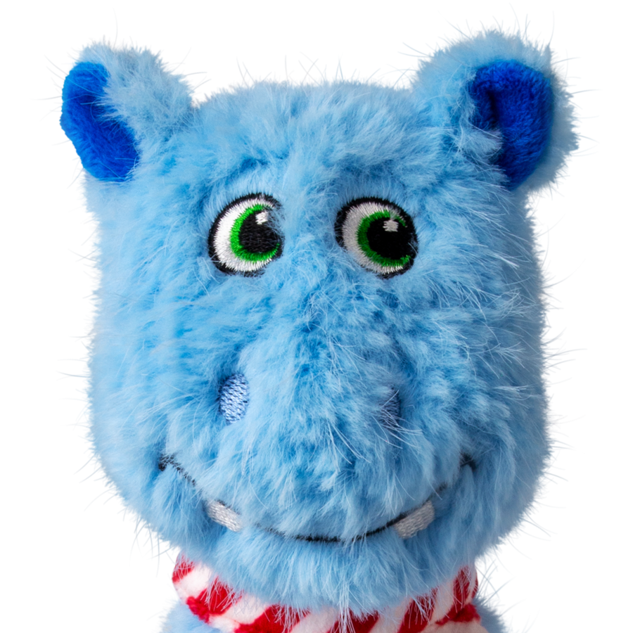 Peluche KONG Holiday Knots Belly Hippo