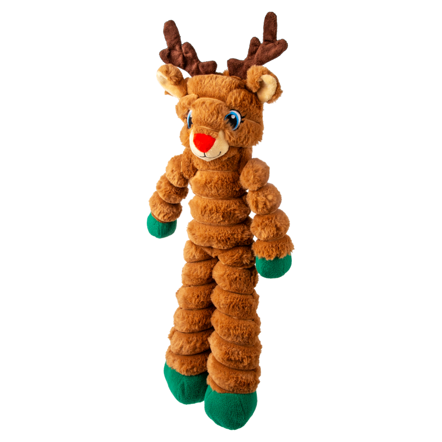 Peluche de Noël KONG Holiday Shakers Crumples Renne XL