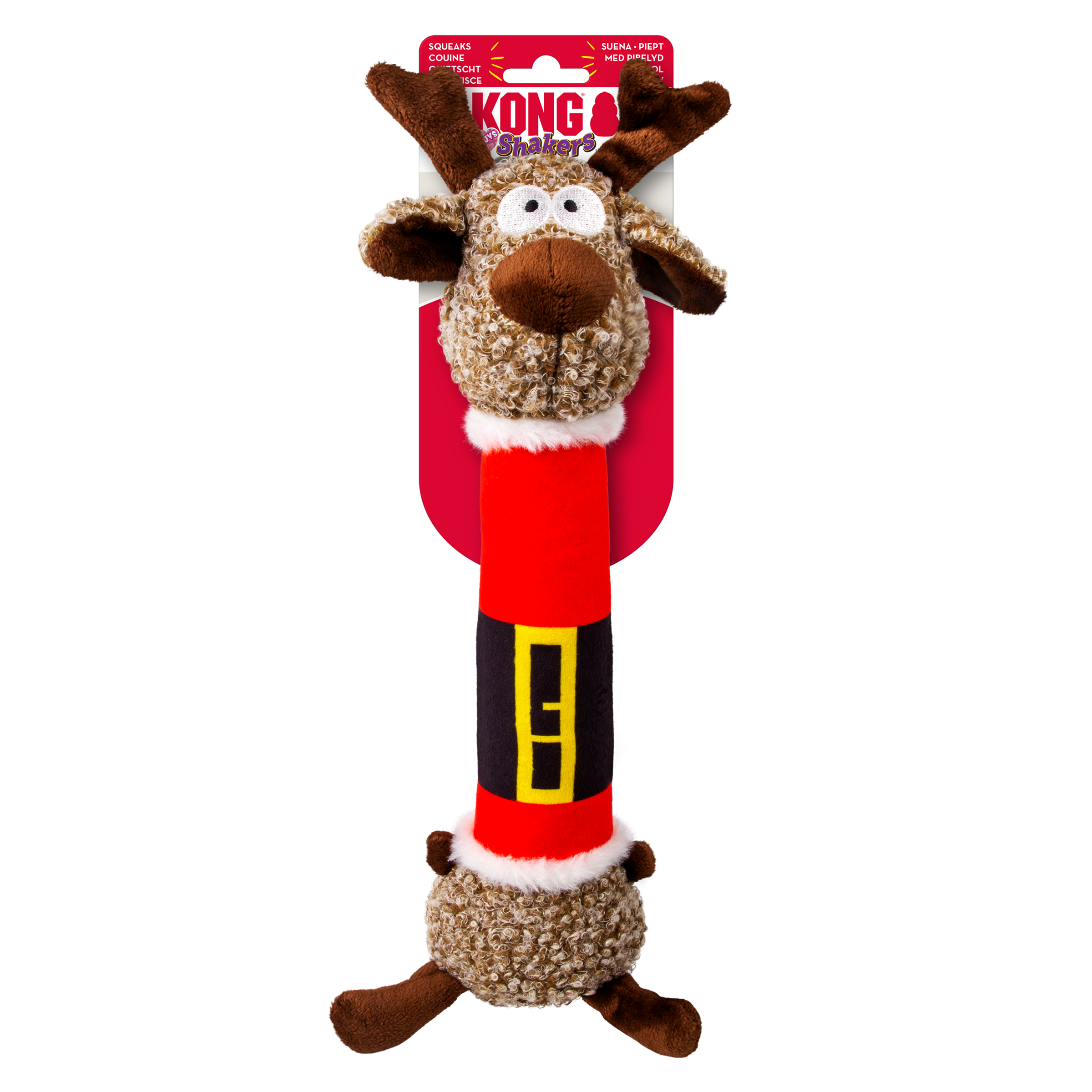 Peluche de Noël KONG Holiday Shakers Luvz