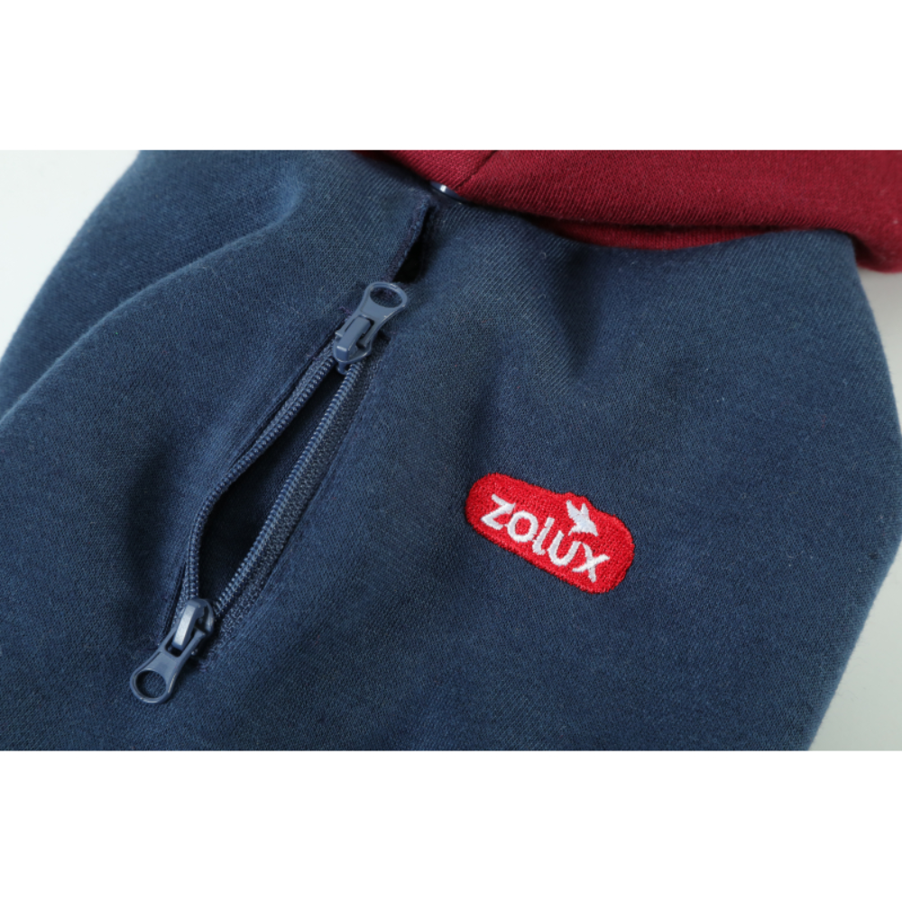 Sweat à Capuche pour Chien Bleu