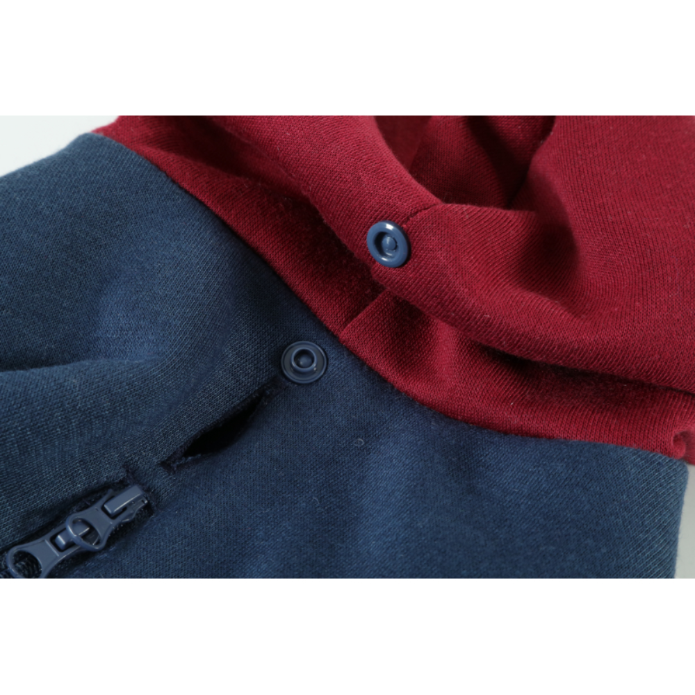 Sweat à Capuche pour Chien Bleu