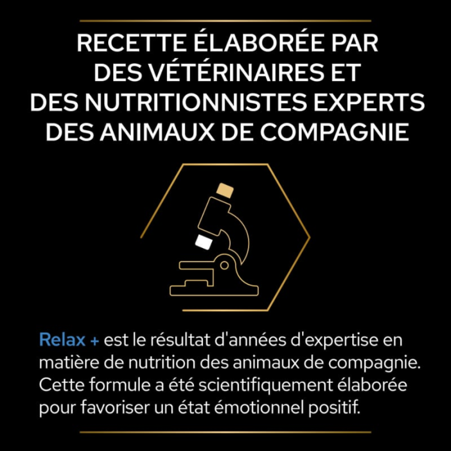Purina Pro Plan Relax+ – Complément alimentaire calmant pour chiens adultes