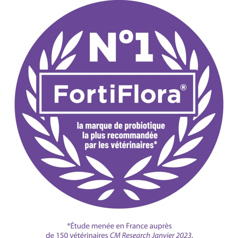 FortiFlora en bouchées– Complément probiotique pour chien
