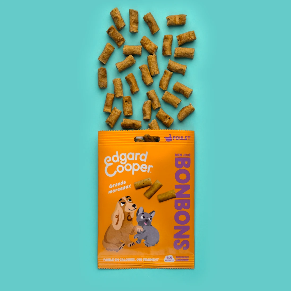 Friandises sans céréales au poulet frais