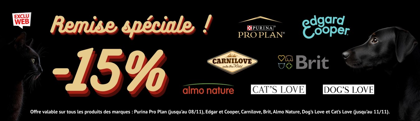 Promotion en cours animalerie en ligne Auberdog
